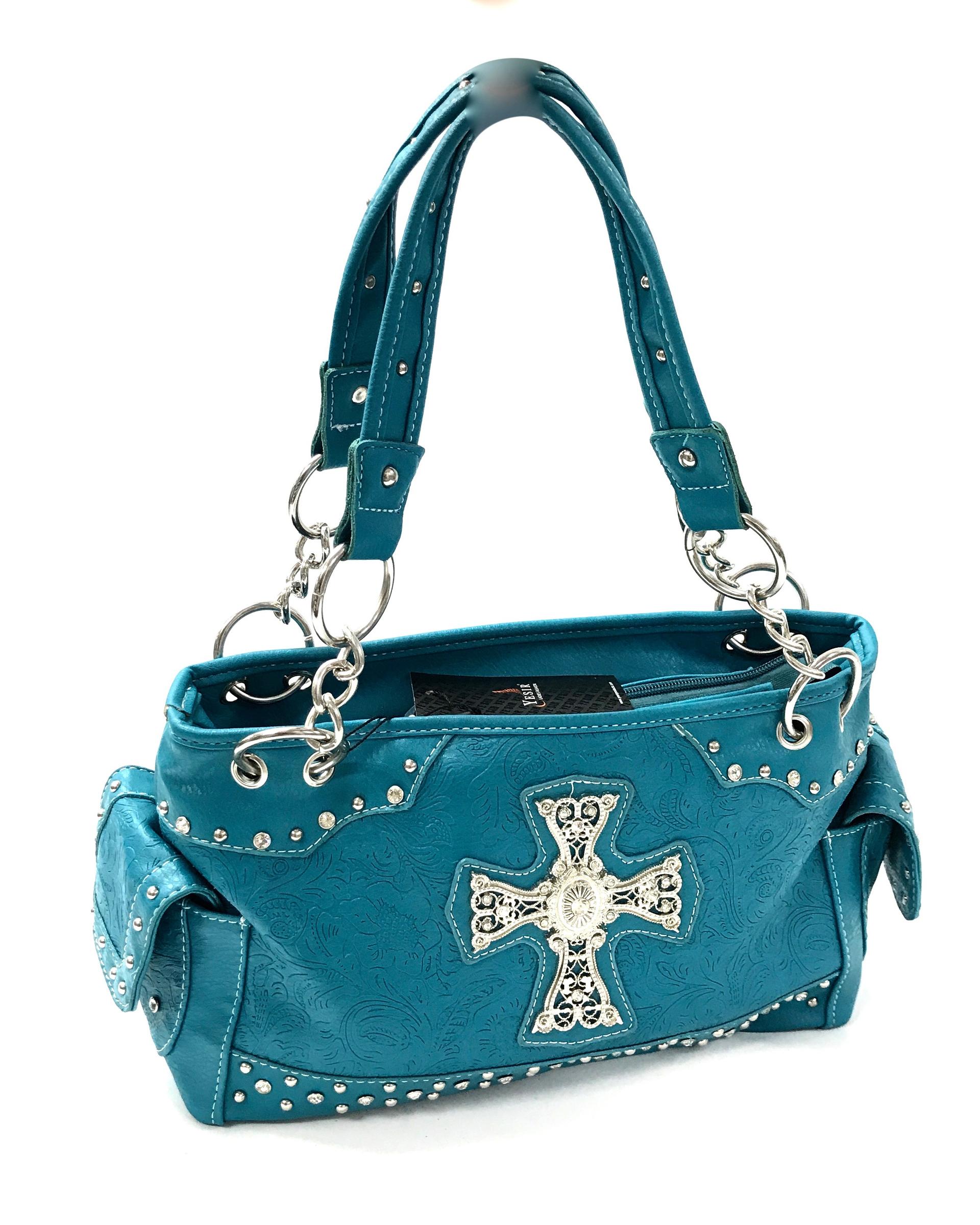 Fashion Handbag With Cross Asst (ATGPTF5701CROSS) image