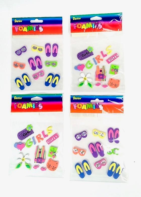 Foam Stickers 2 Asst