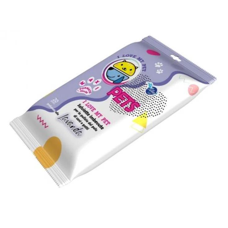 20 Ct Pet Wipes - Lavender