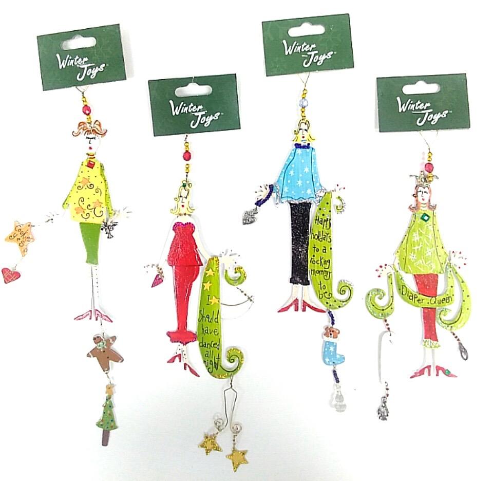 Tender Tidings Ornaments Set/4 image