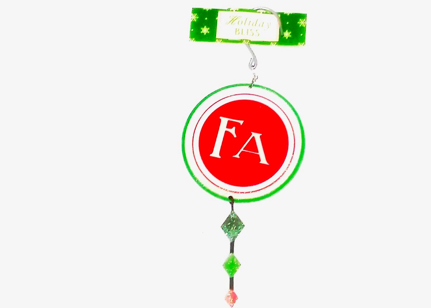 Fa La Duel Sided Ornament