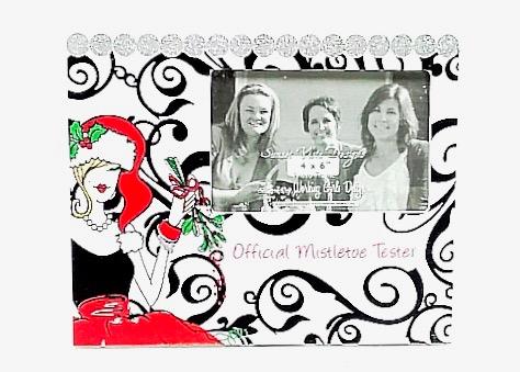 Mistletoe Tester Picture Frame