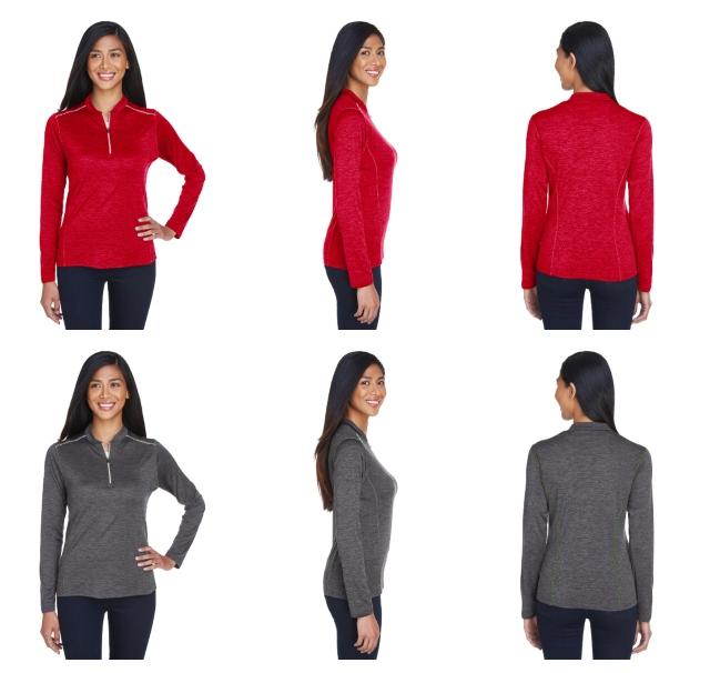 #232-401W CORE365 Ladies' Kinetic Performance Quarter-Zip - $2.00 each (36 Pieces) image