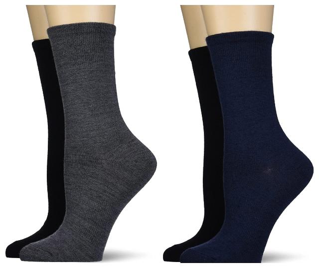 #6-H-72887 ‘Hanes’ Women’s Wool Blend Socks - $.75 per pack of 2 (12 Packs) image