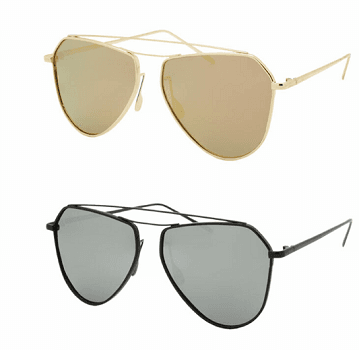 #3-SE689P Women's Aviator Polarized Sunglasses - $2.75 each (12 Pair)