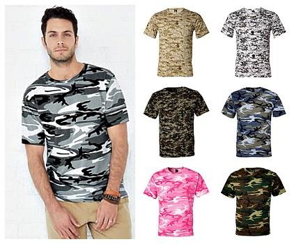 #273-3906-X 'Code Five' - Adult Camo Tee (4X) - $2.50 each (37 Pieces) image