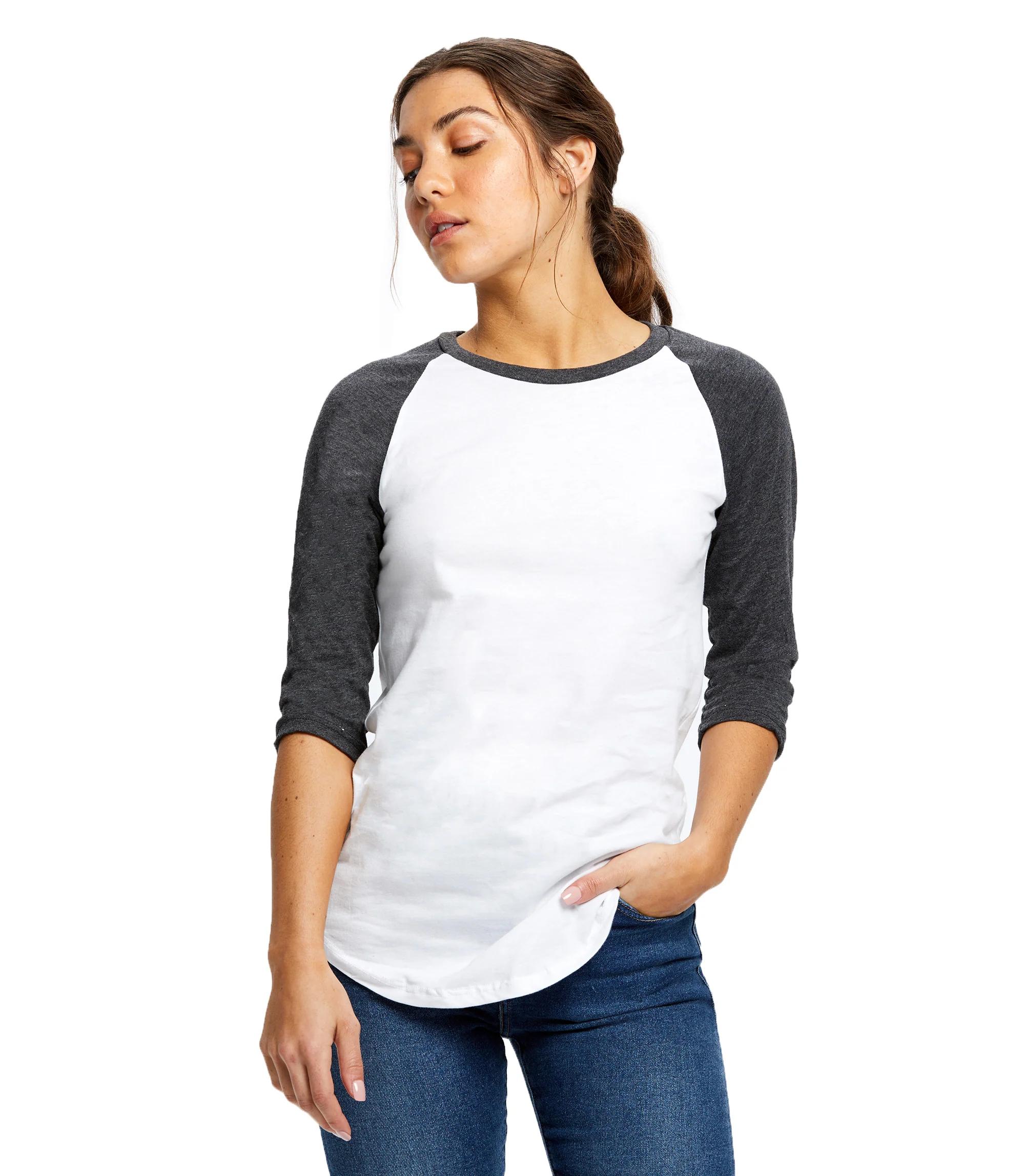 #266-BBS Women's 3/4 Sleeve Baseball Tee - $1.25 Each (21 Pieces) image