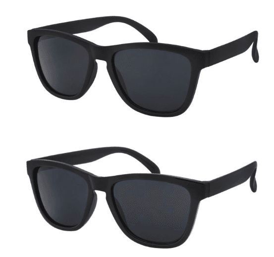 #3-SE724 Unisex Black Sunglasses - $2.40 each (12 Pair) image