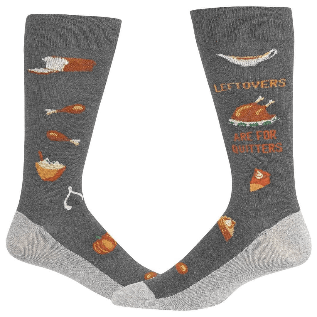 #6-HS-00007 Women's 'Hot Sox' Thanksgiving Crew Socks (9-11) - $.60 Per Pair (24 Pair) image