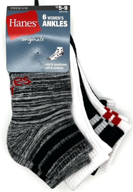 #6-H-4514 Women's Ankle Socks - $2.90 Per 6 Pair Pack (18 Packs) image