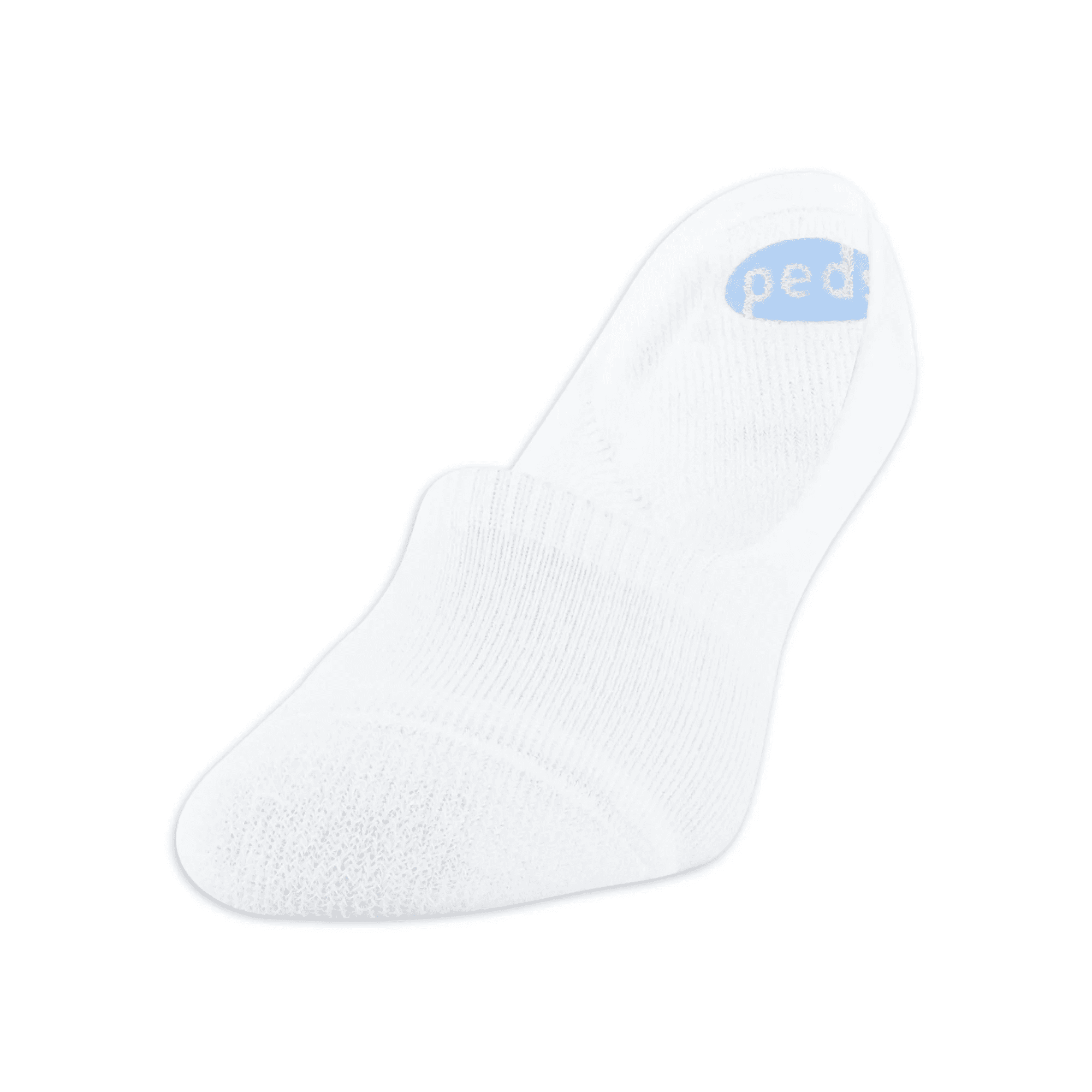 #6-PD-1985 PEDS Women's Cushioned Mid Cut Liner - $.60 Per 6 Pair Pack (10 Packs) image