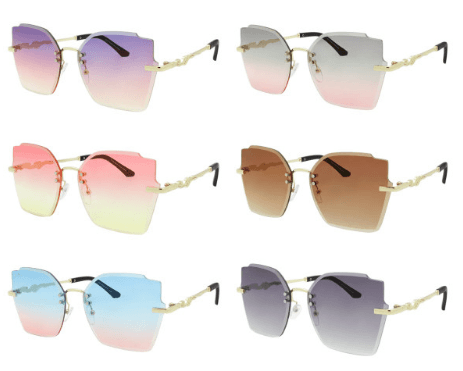 #3-SE502 Women's Fashion Sunglasses - $2.40 each (12 Pair) image