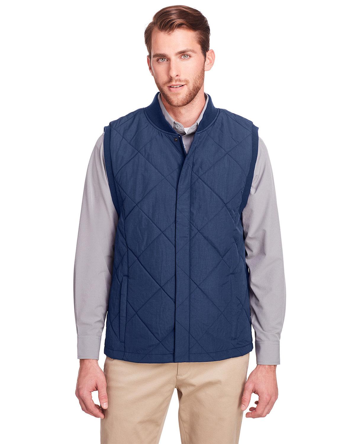 #752-UC709 UltraClub Men's Dawson Quilted Hacking Vest - $4.50 each (20 Pieces) image