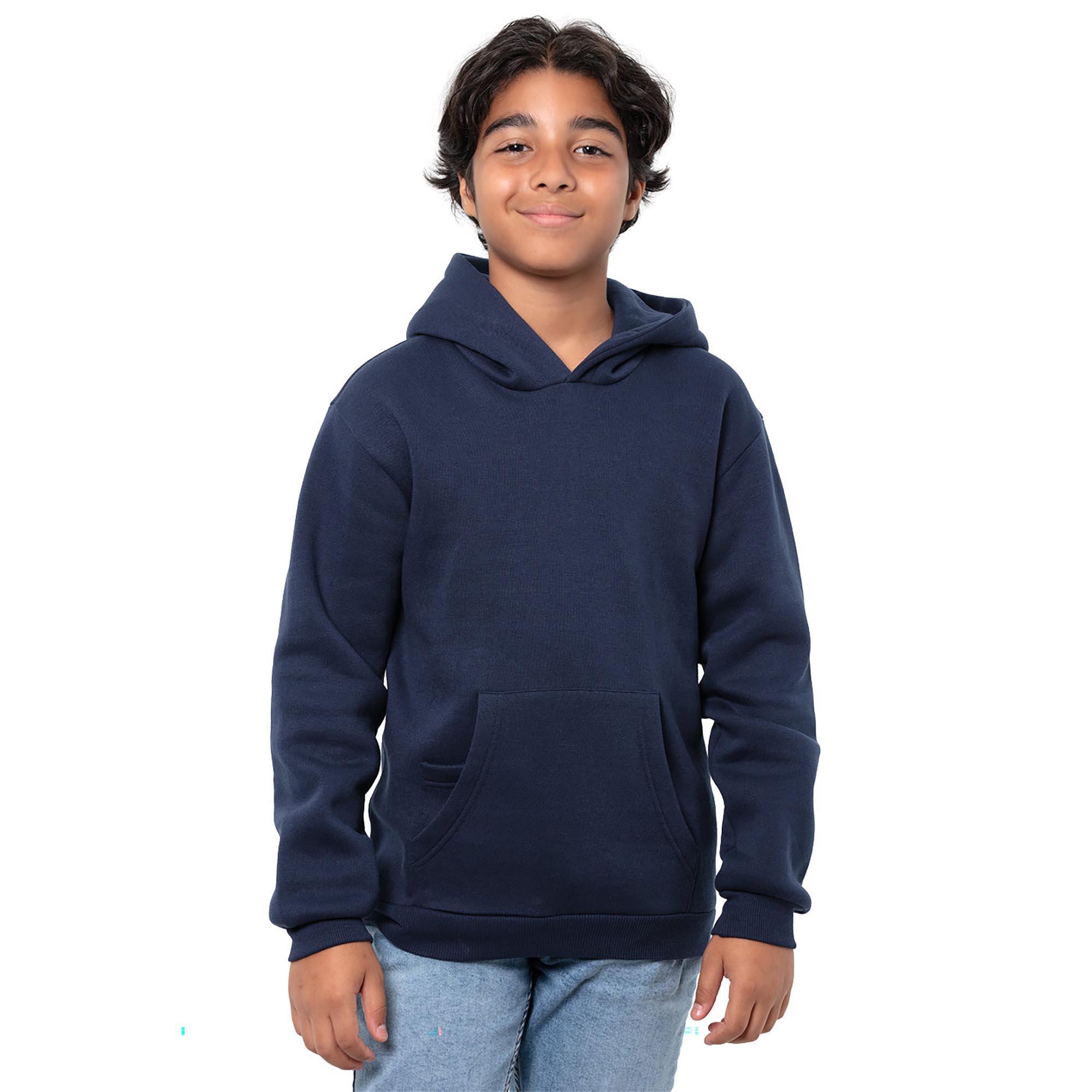#7K-705-T2000-AS Threadfast Apparel Youth Epic Fleece Pullover Hooded Sweatshirt - $2.50 each (36 Pieces) image