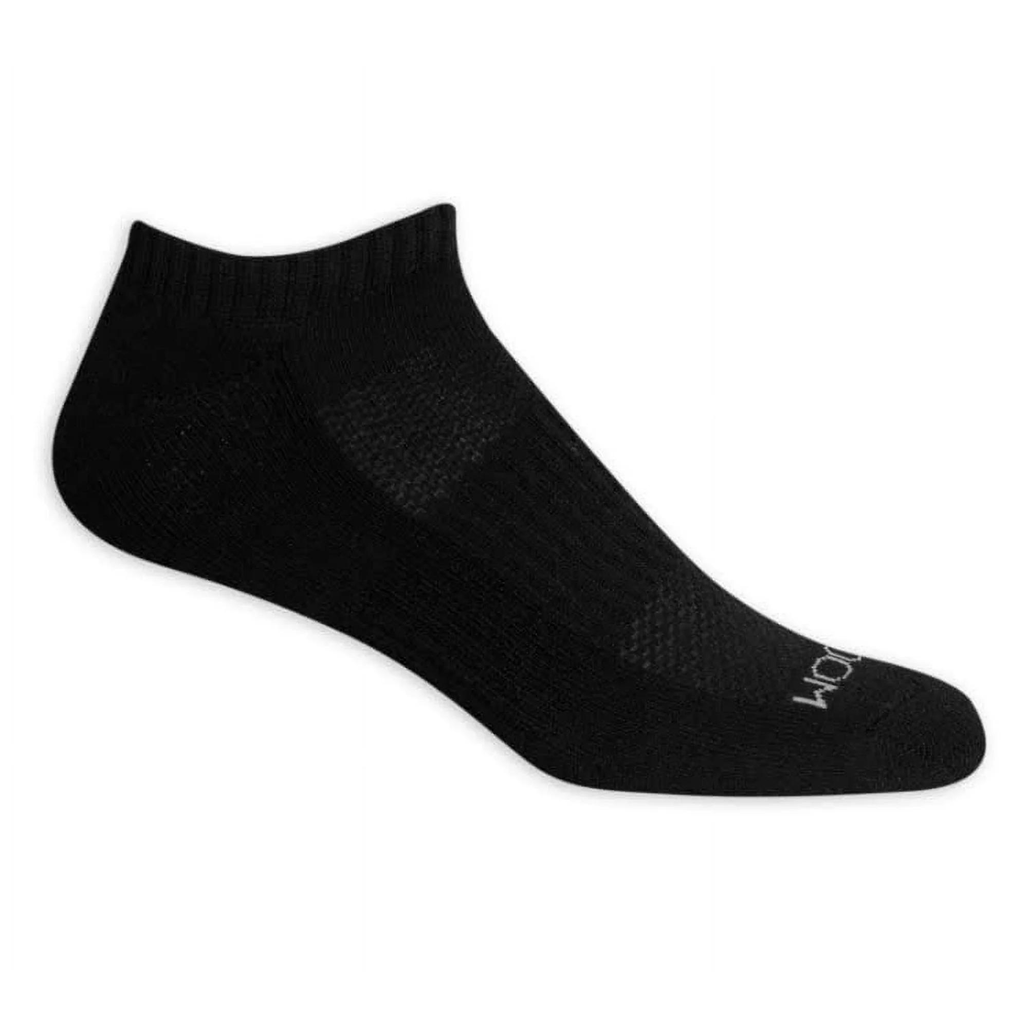 #9-F-5003B Men's 'Fruit of the Loom' No Show Socks - $3.40 Per 6 Pair Pack (10 Packs) image