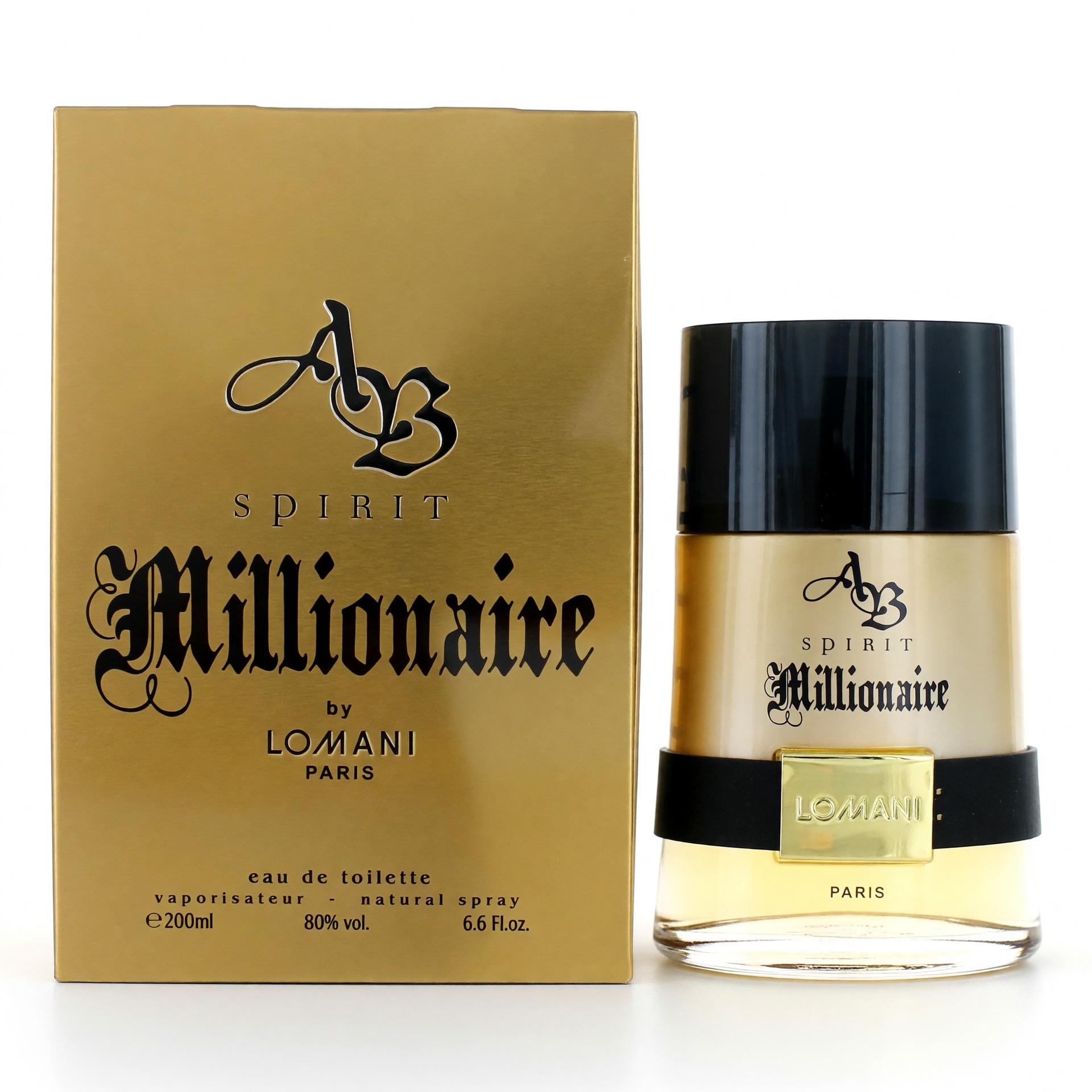 AB Spirit Millionaire by Lomani, 6.6 oz Eau De Toilette Spray for Men image