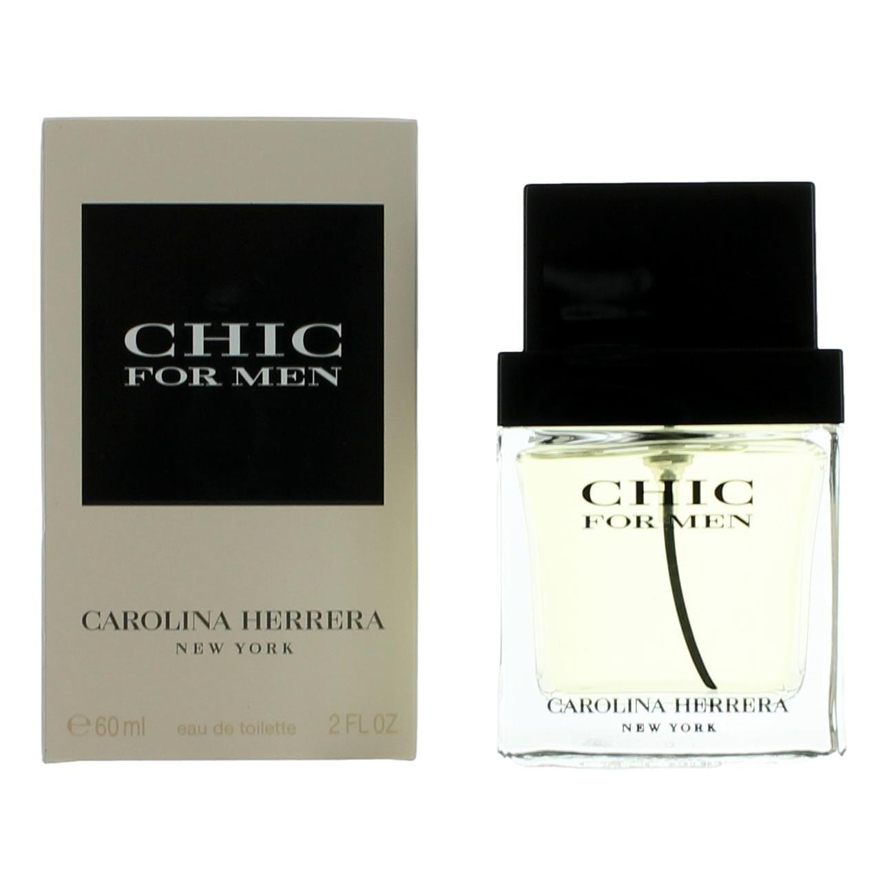 Chic by Carolina Herrera, 2 oz Eau De Toilette Spray for Men image