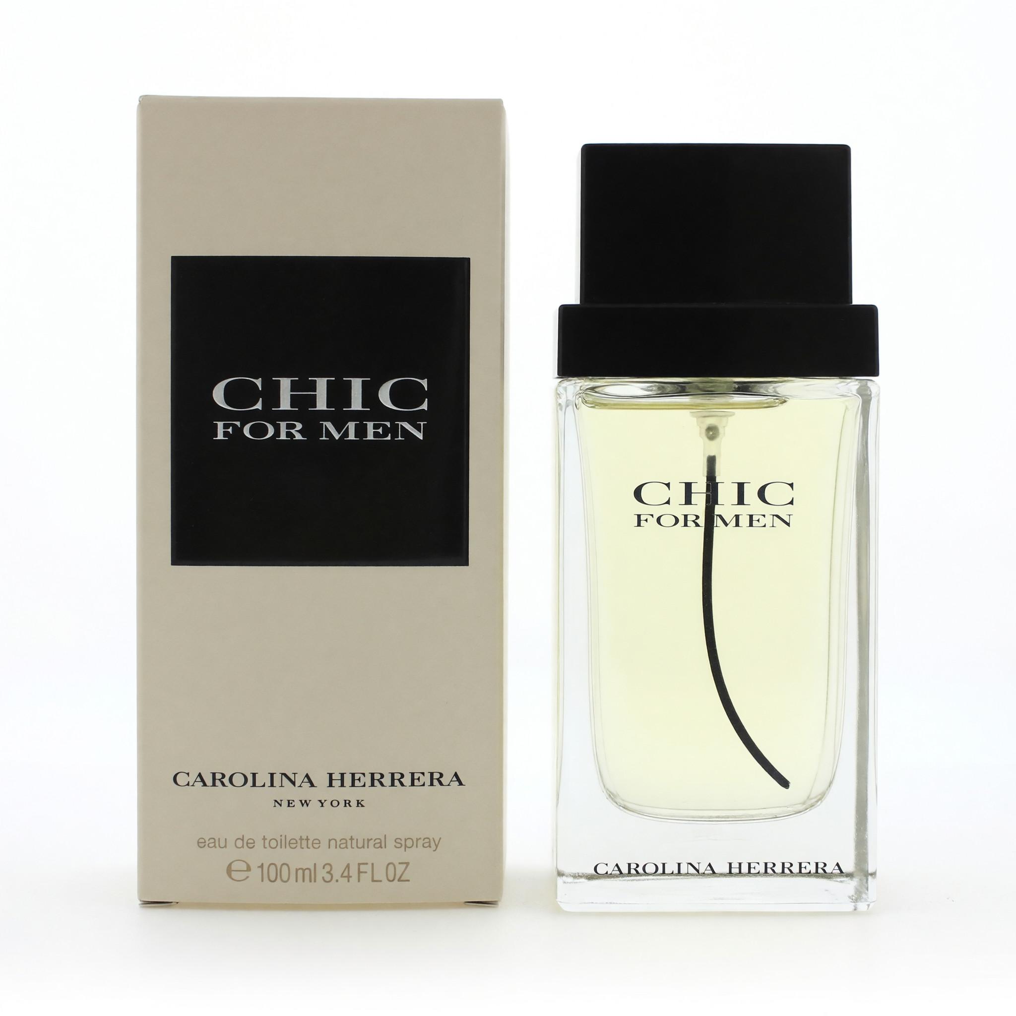 Chic by Carolina Herrera, 3.4 oz Eau De Toilette Spray for Men image