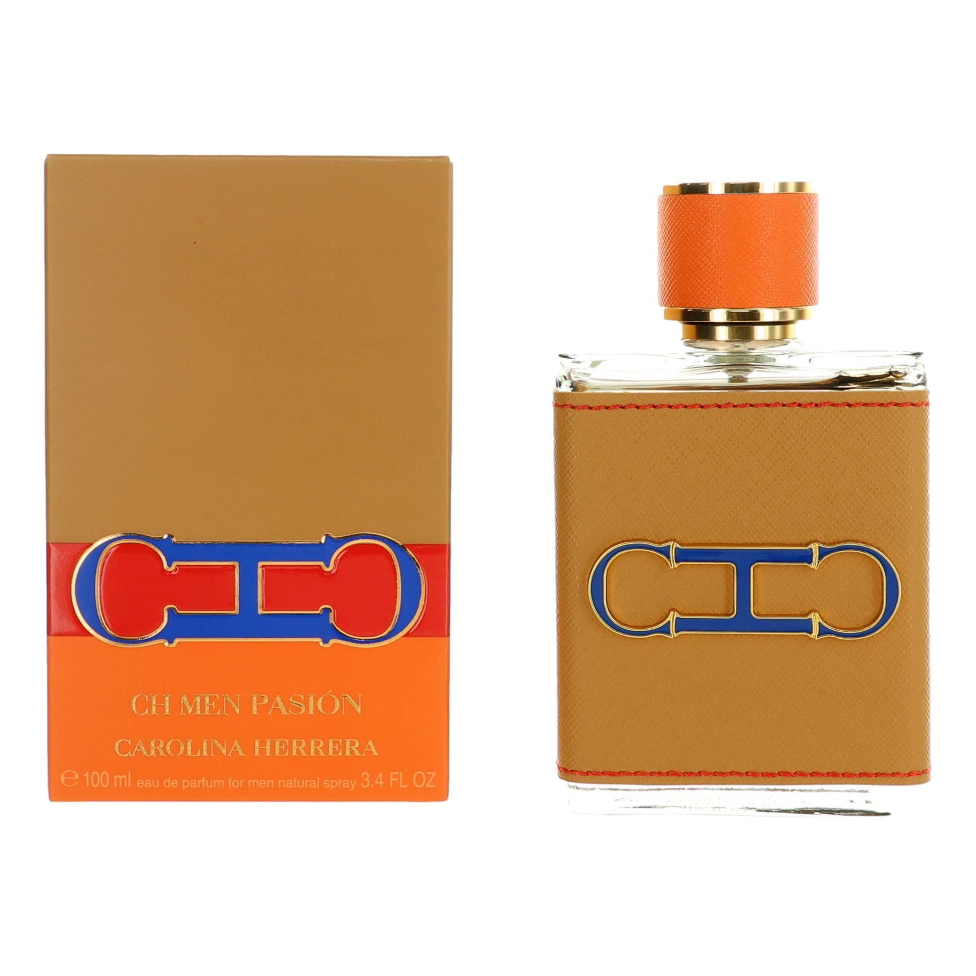 CH Men Pasion by Carolina Herrera, 3.4 oz Eau de Parfum Spray for Men image