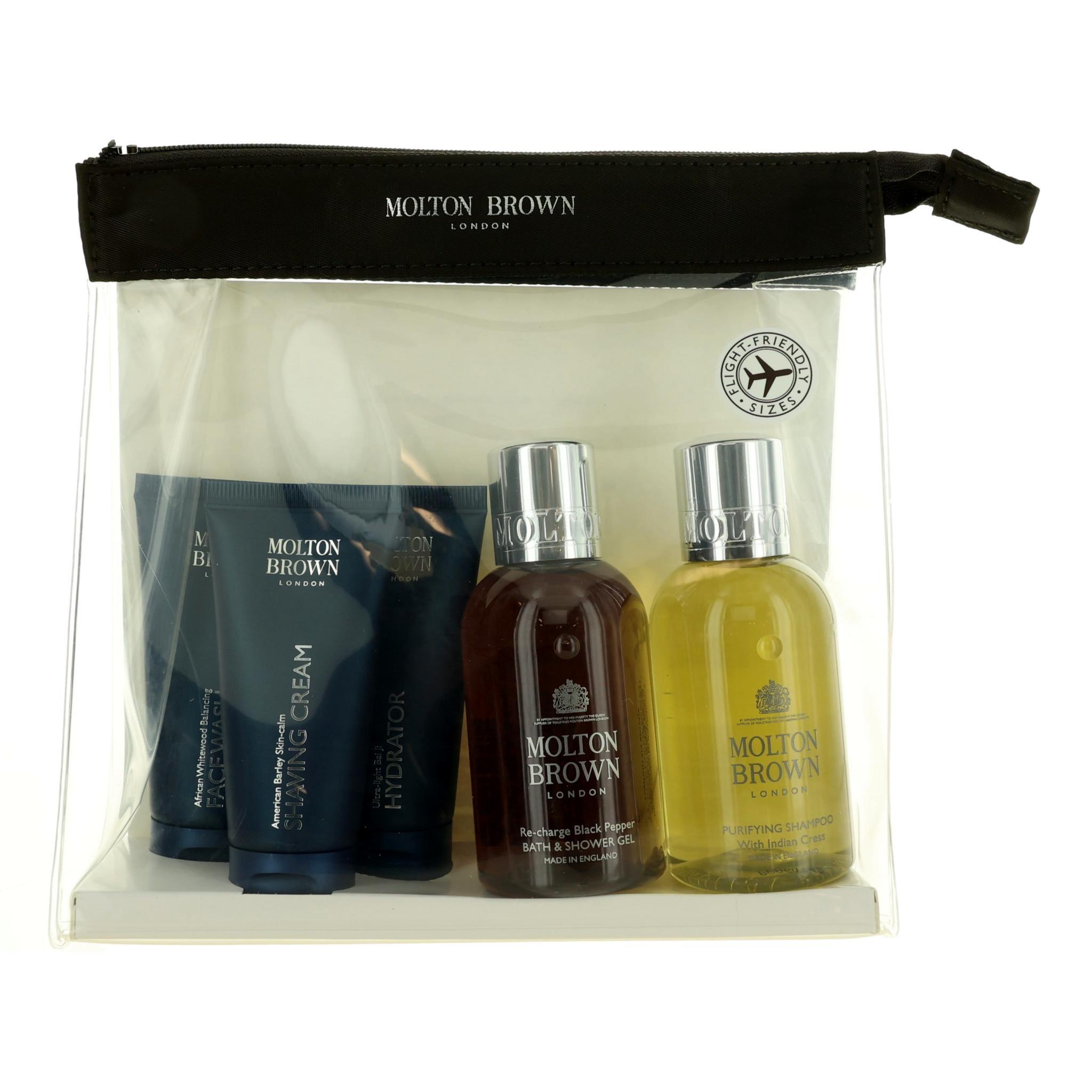 Well Groomed by Molton Brown, 5 Piece Carry On Set for Men image