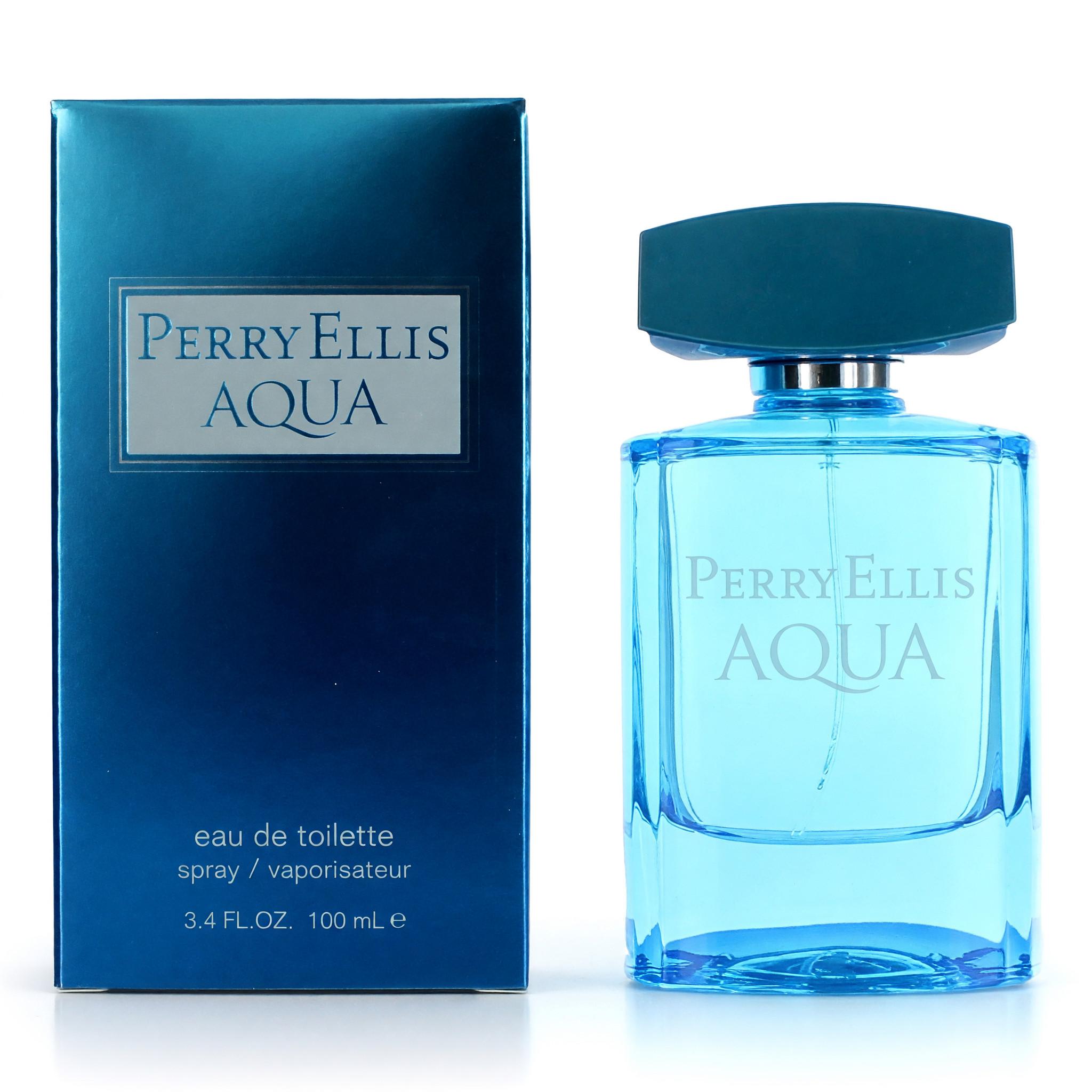 Perry Ellis Aqua by Perry Ellis, 3.4 oz Eau De Toilette Spray for Men image