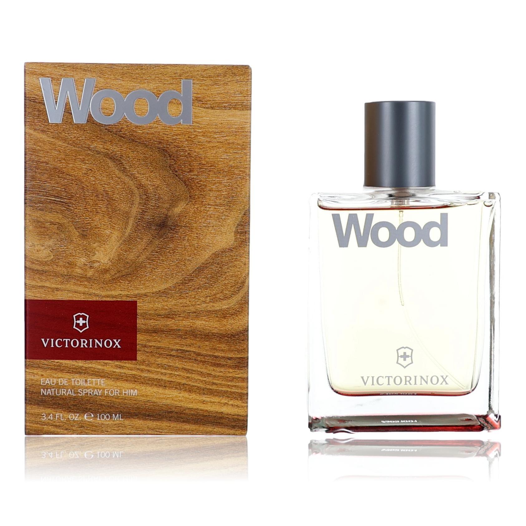 Wood by Swiss Army, 3.4 oz Eau De Toilette Spray for Men  image