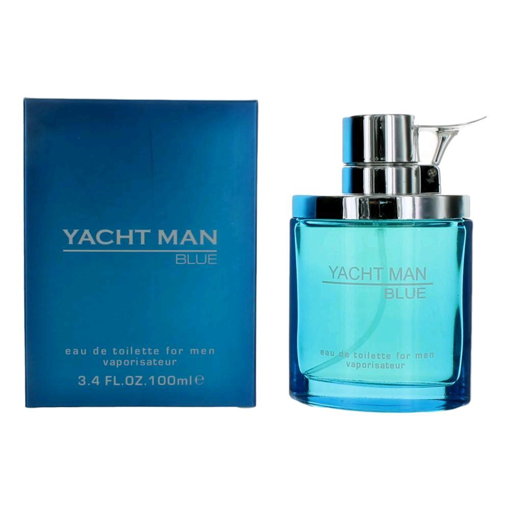 Yacht Man Blue by Myrurgia, 3.4 oz Eau De Toilette Spray for Men image