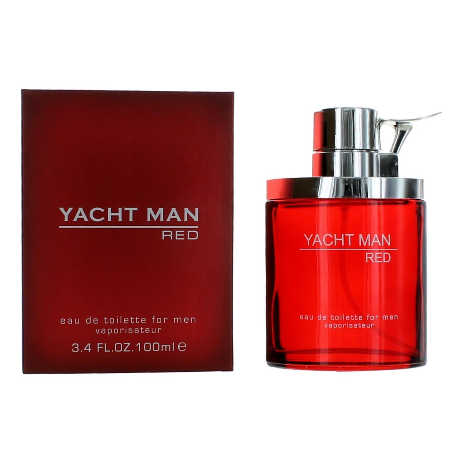 Yacht Man Red by Myrurgia, 3.4 oz Eau De Toilette Spray for Men image