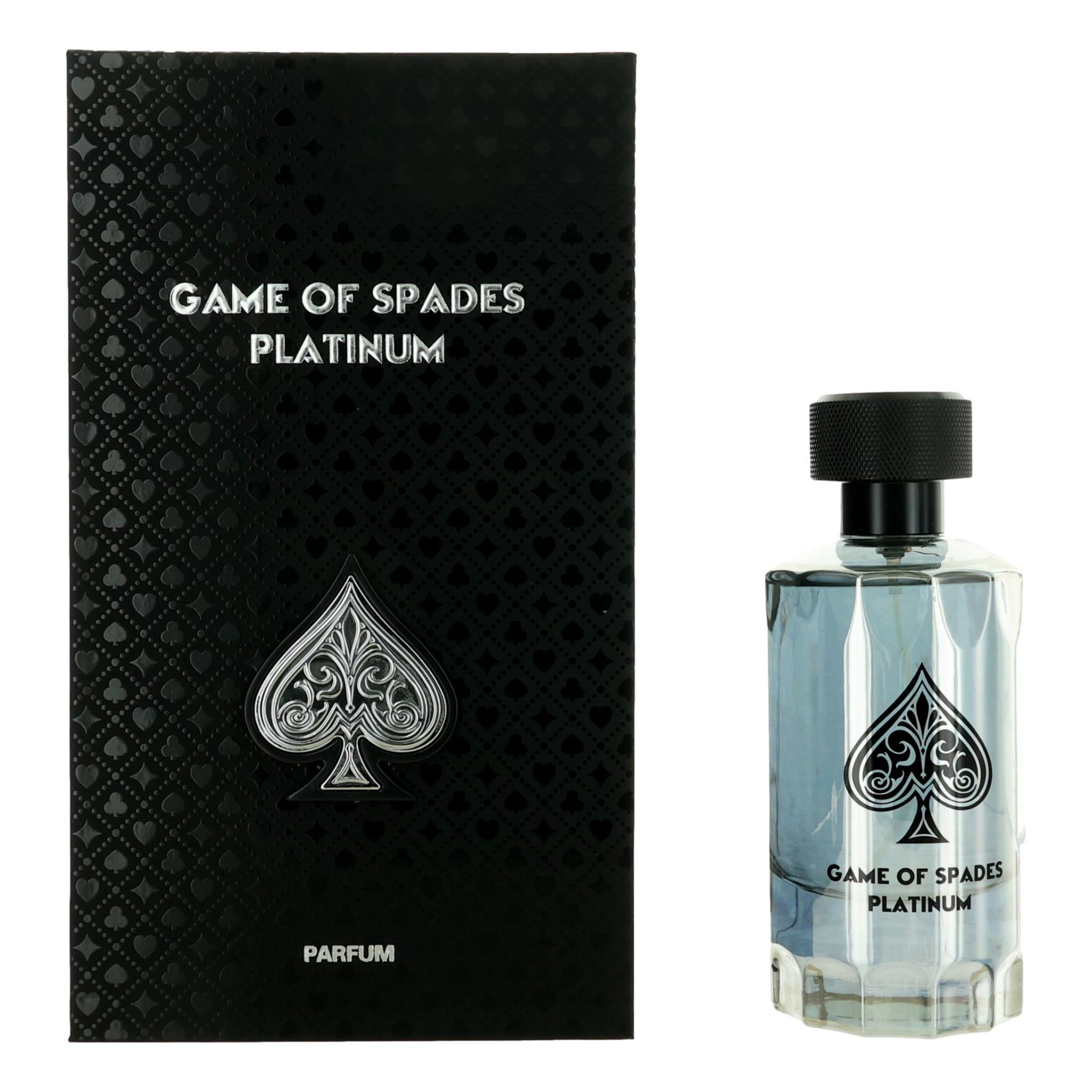 Game of Spades Platinum by Jo Milano, 3.4 oz Parfum Spray for Unisex image