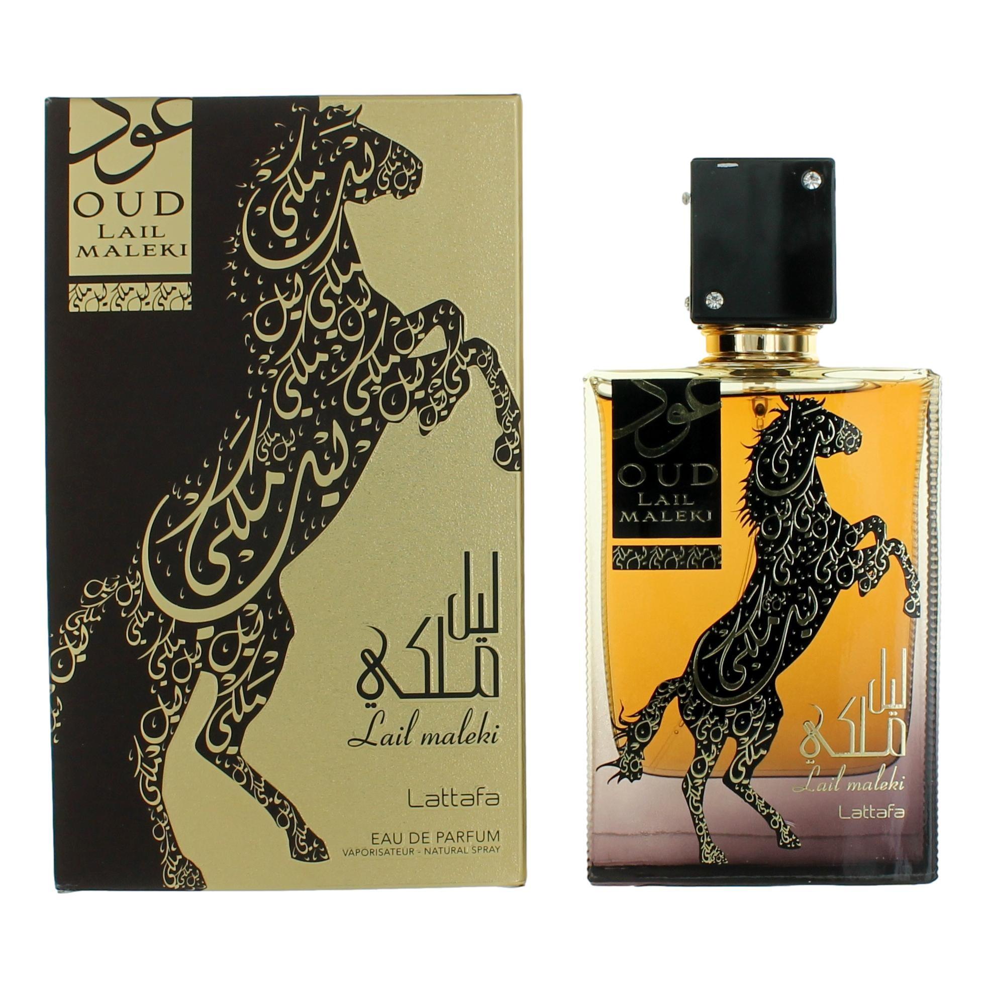 Oud Lail Maleki by Lattafa, 3.4 oz Eau De Parfum Spray for Unisex image