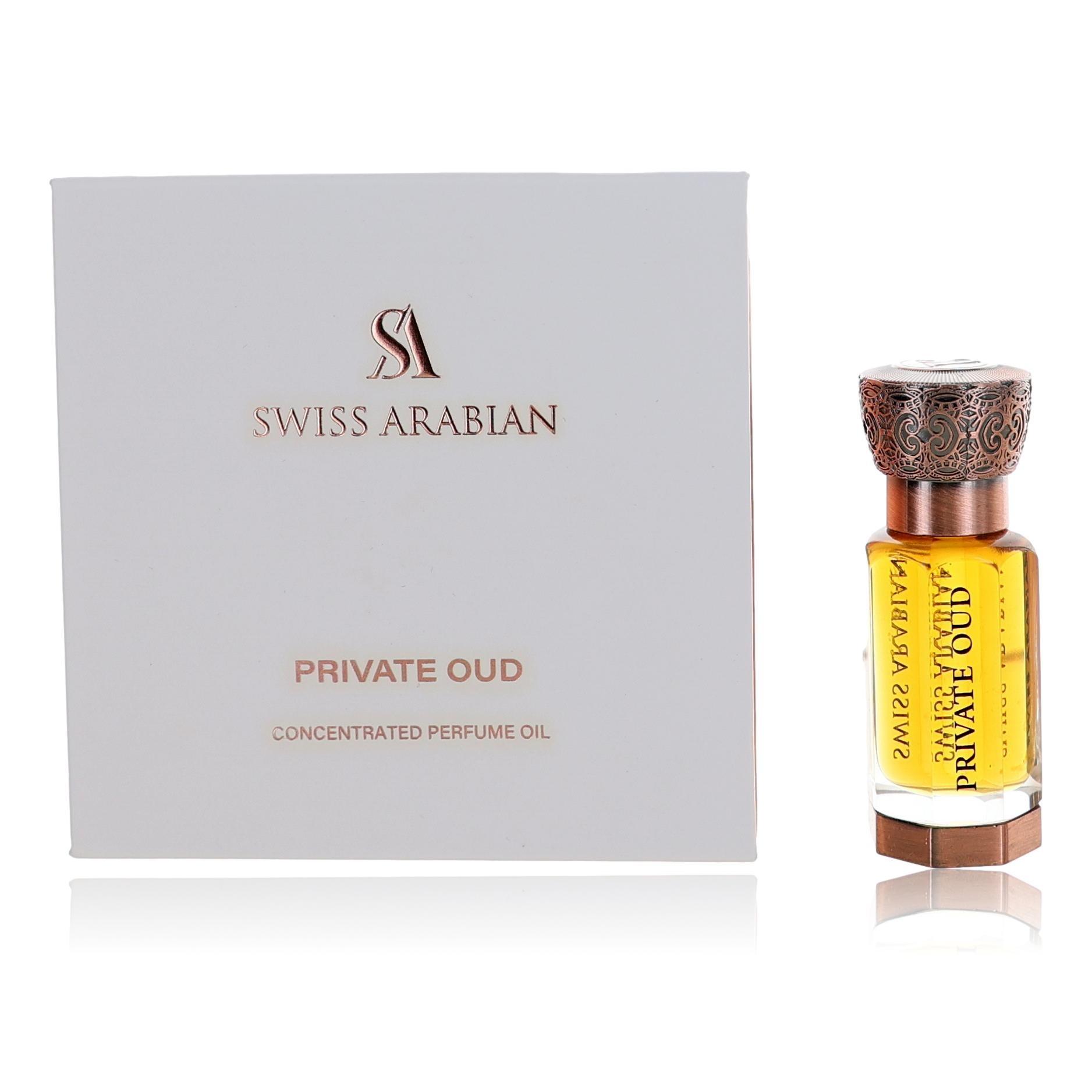 Private Oud by Swiss Arabian, 0.4 oz Concentrated Perfume Oil for Unisex   image