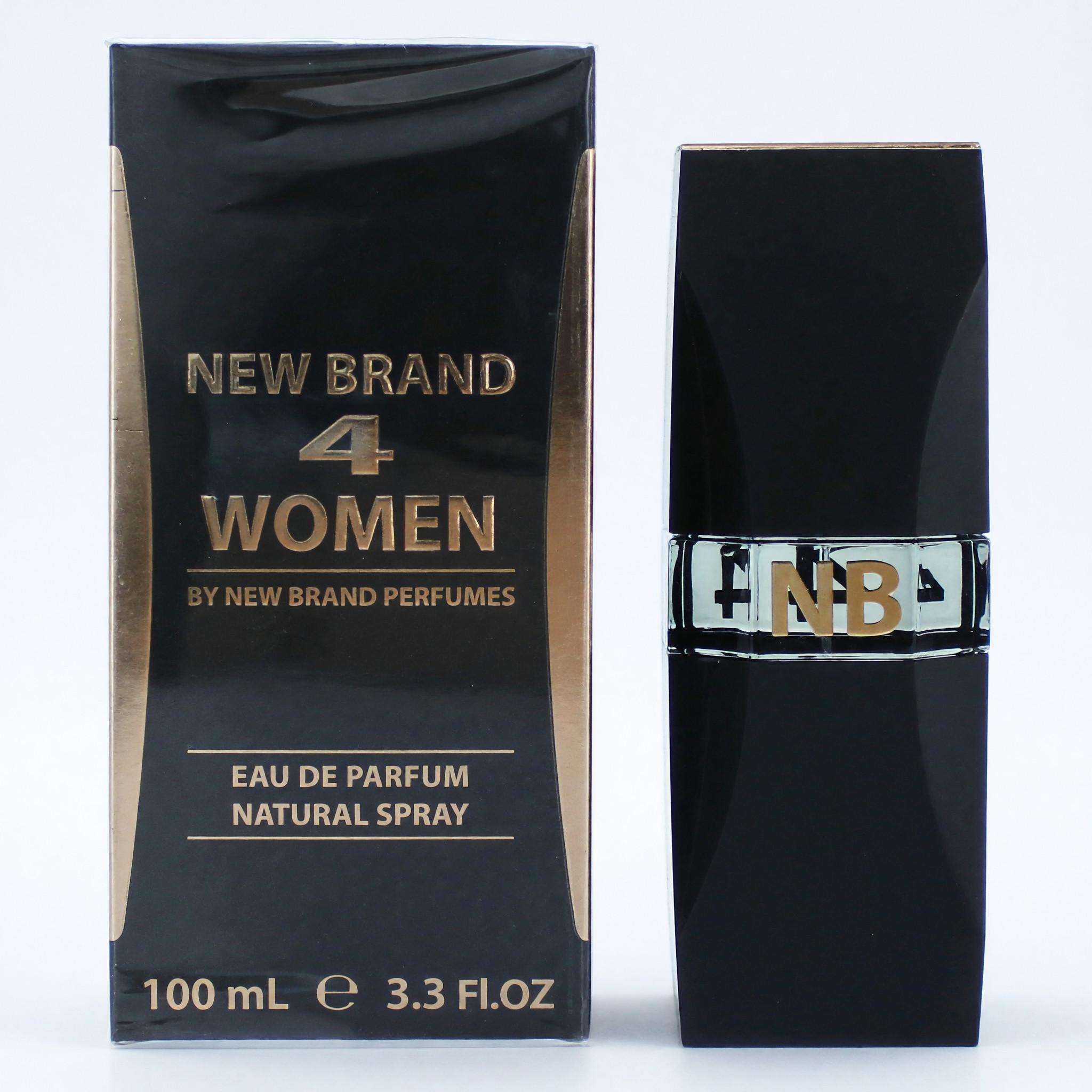 4 Women by New Brand, 3.3 oz Eau De Parfum Spray for Women