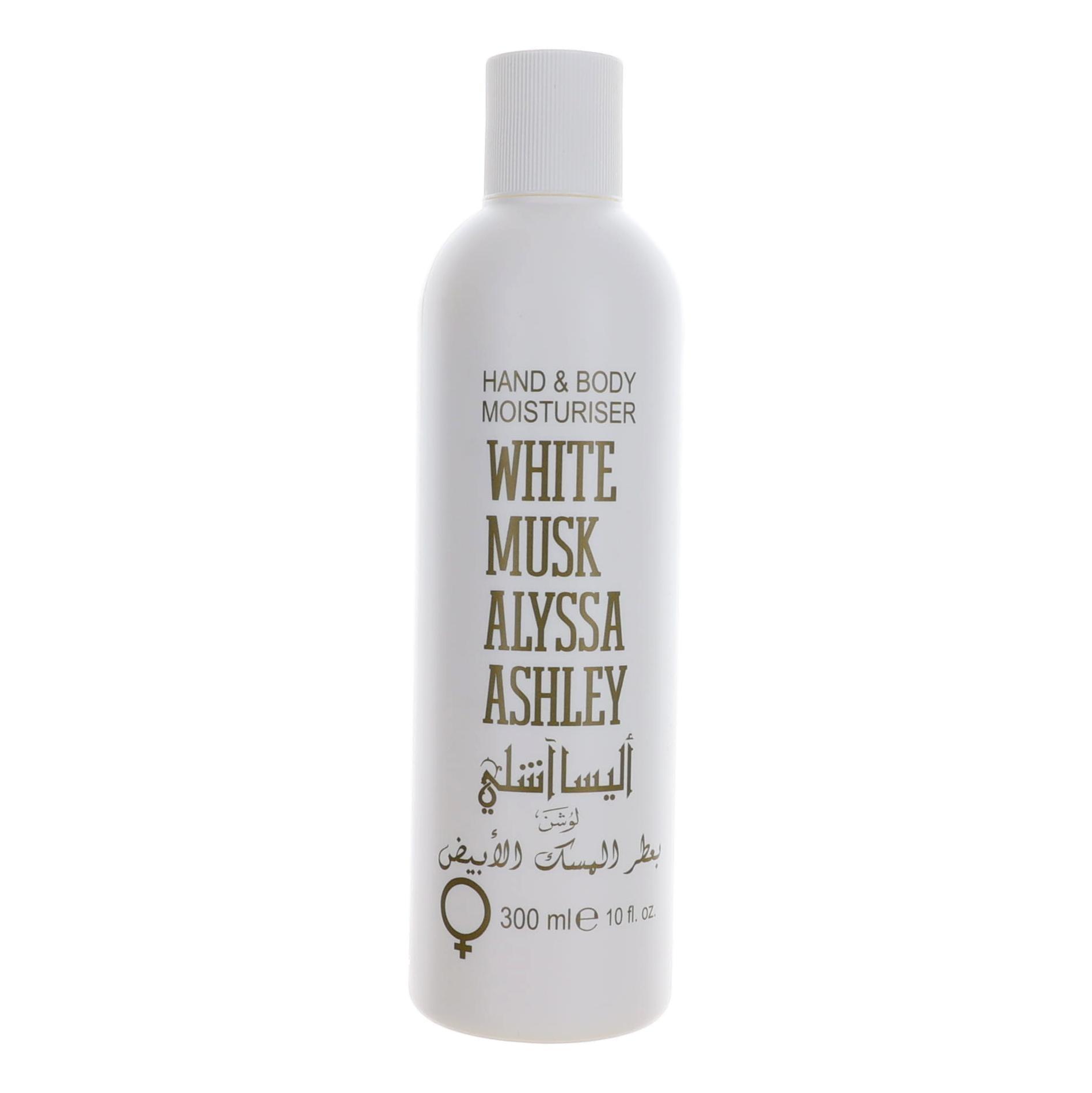 White Musk by Alyssa Ashley, 10 oz Hand & Body Moisturizer for Women image