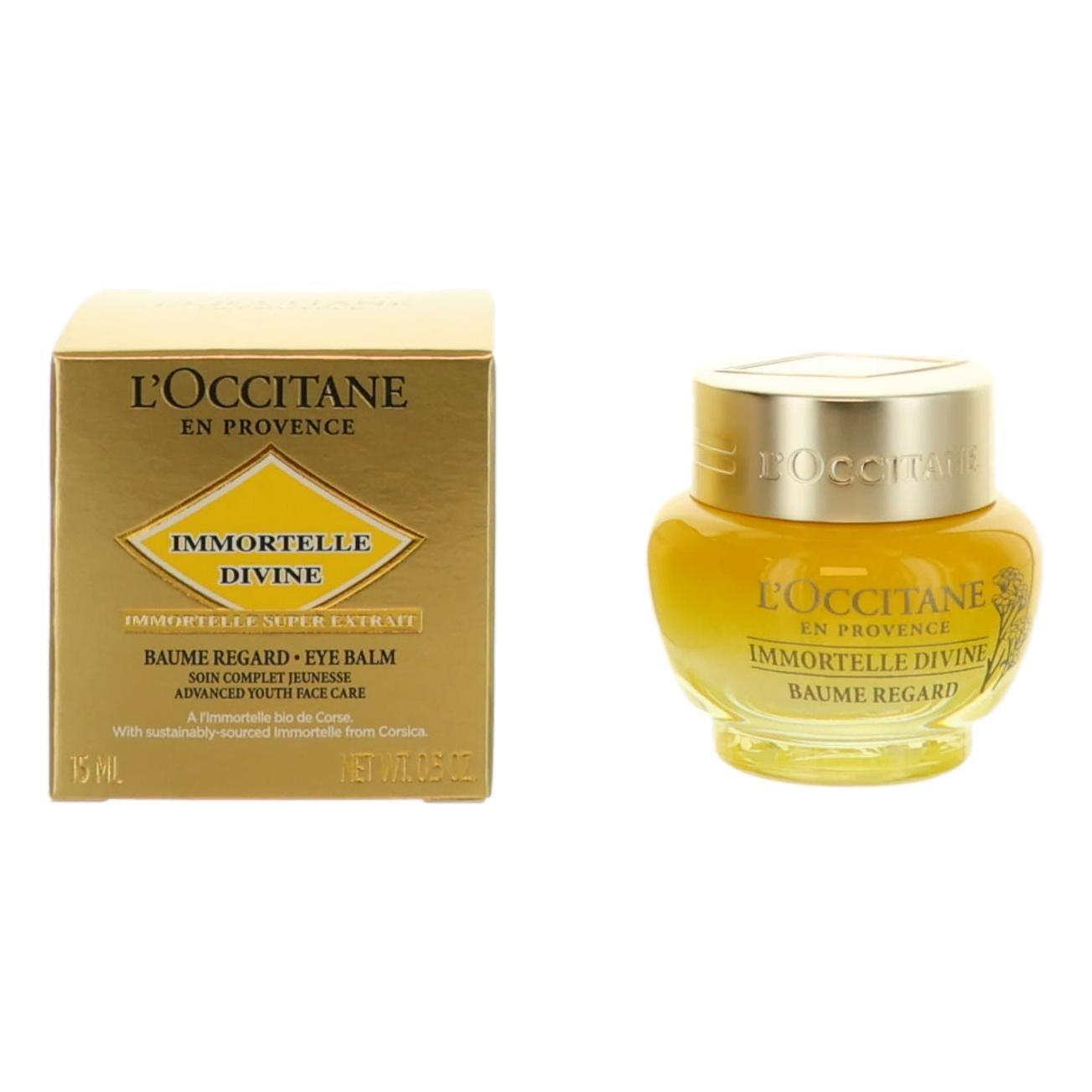 L'Occitane Immortelle Divine by L'Occitane, 0.5 oz Eye Balm image