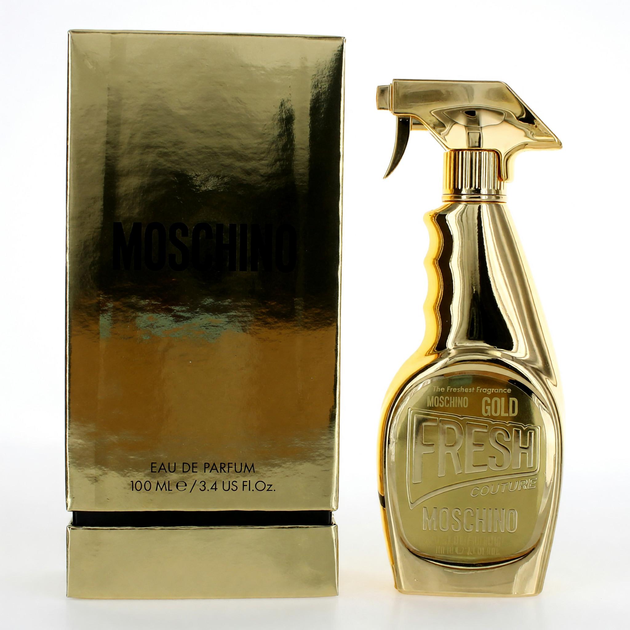 Moschino Gold Fresh Couture by Moschino, 3.4 oz Eau De Parfum Spray for Women image