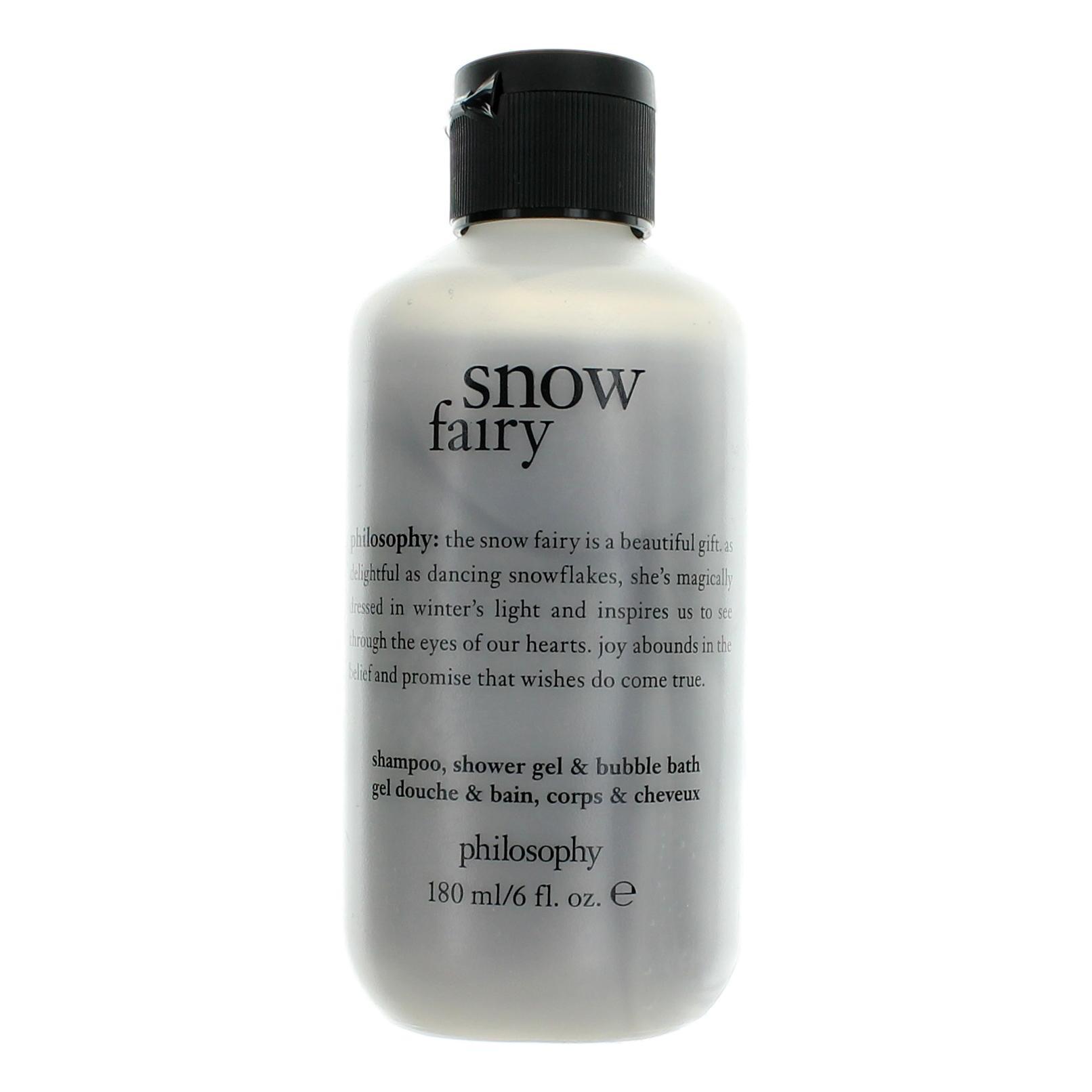 Snow Fairy by Philosophy, 6 oz Shampoo, Shower Gel, and Bubble Bath for Women image