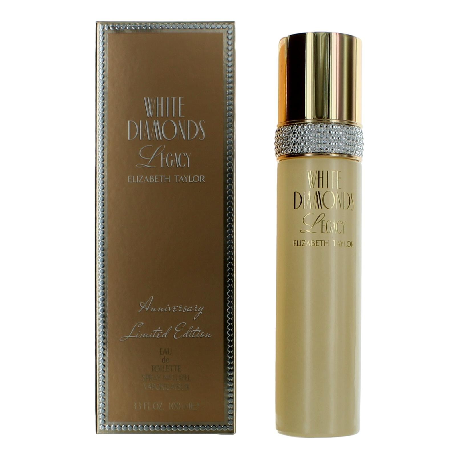 White Diamonds Legacy by Elizabeth Taylor, 3.3 oz Eau de Toilette Spray for Women image