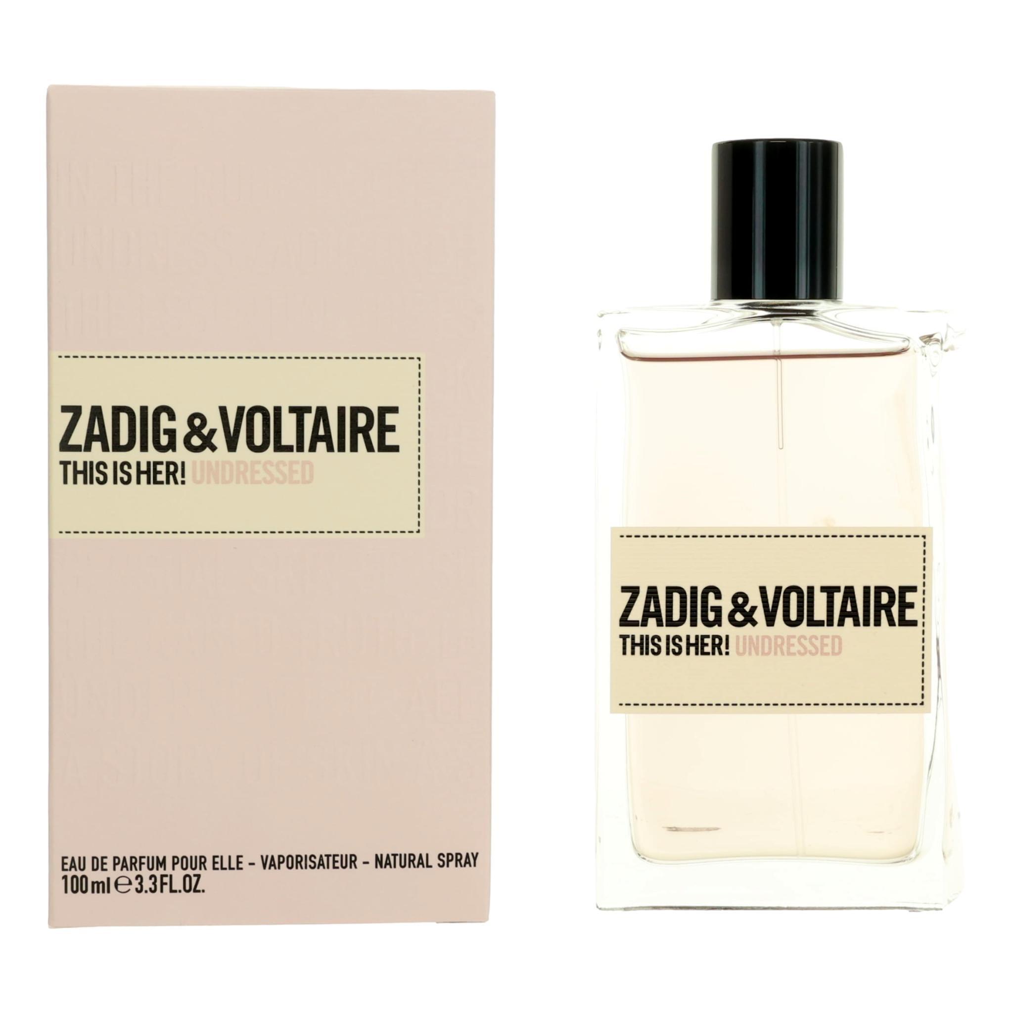 Zadig & Voltaire This is Her! Undressed by Zadig & Voltaire, 3.3 oz Eau de Parfum Spray for Women image