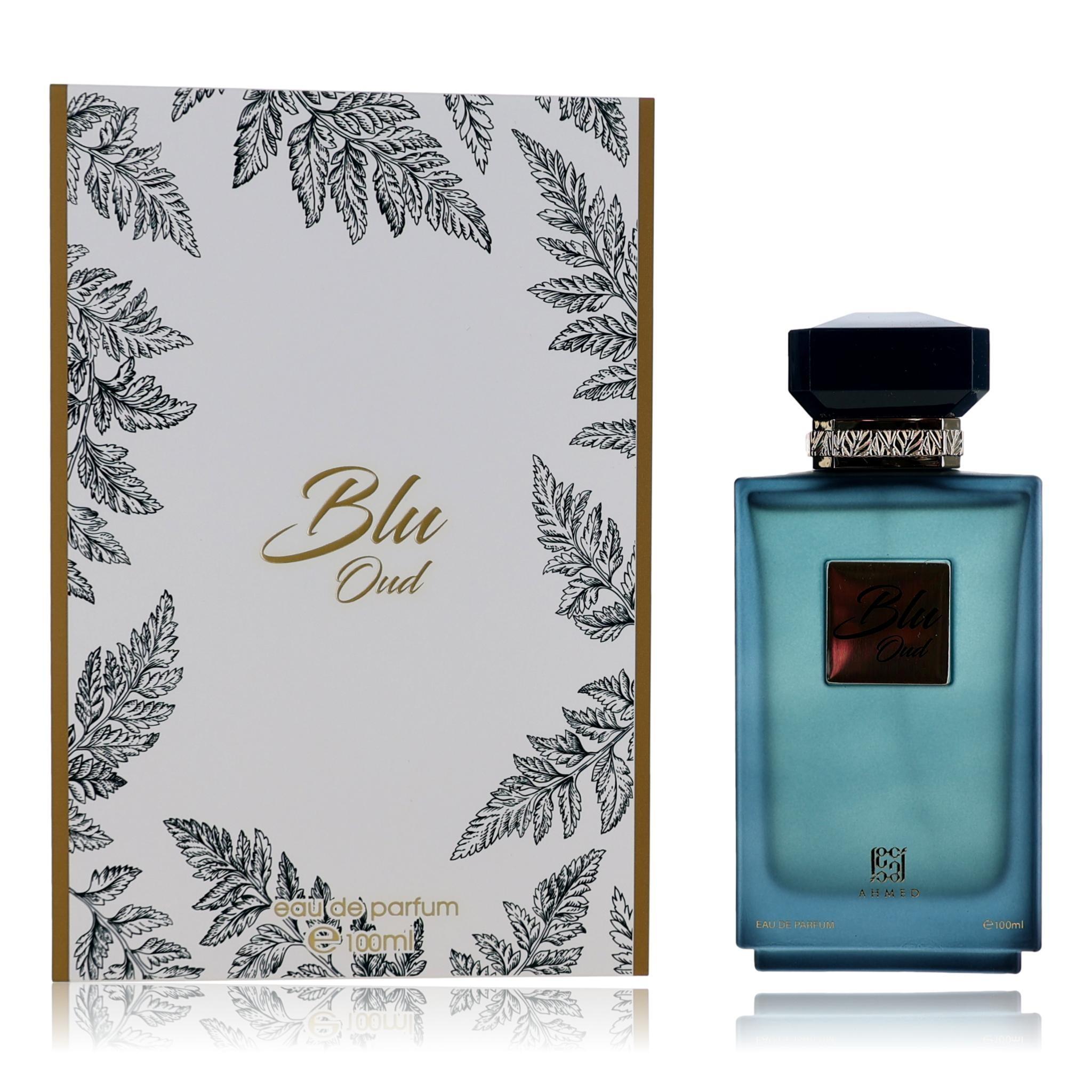 Blu Oud by Ahmed Al Maghribi, 3.4 oz Eau de Parfum Spray for Unisex image
