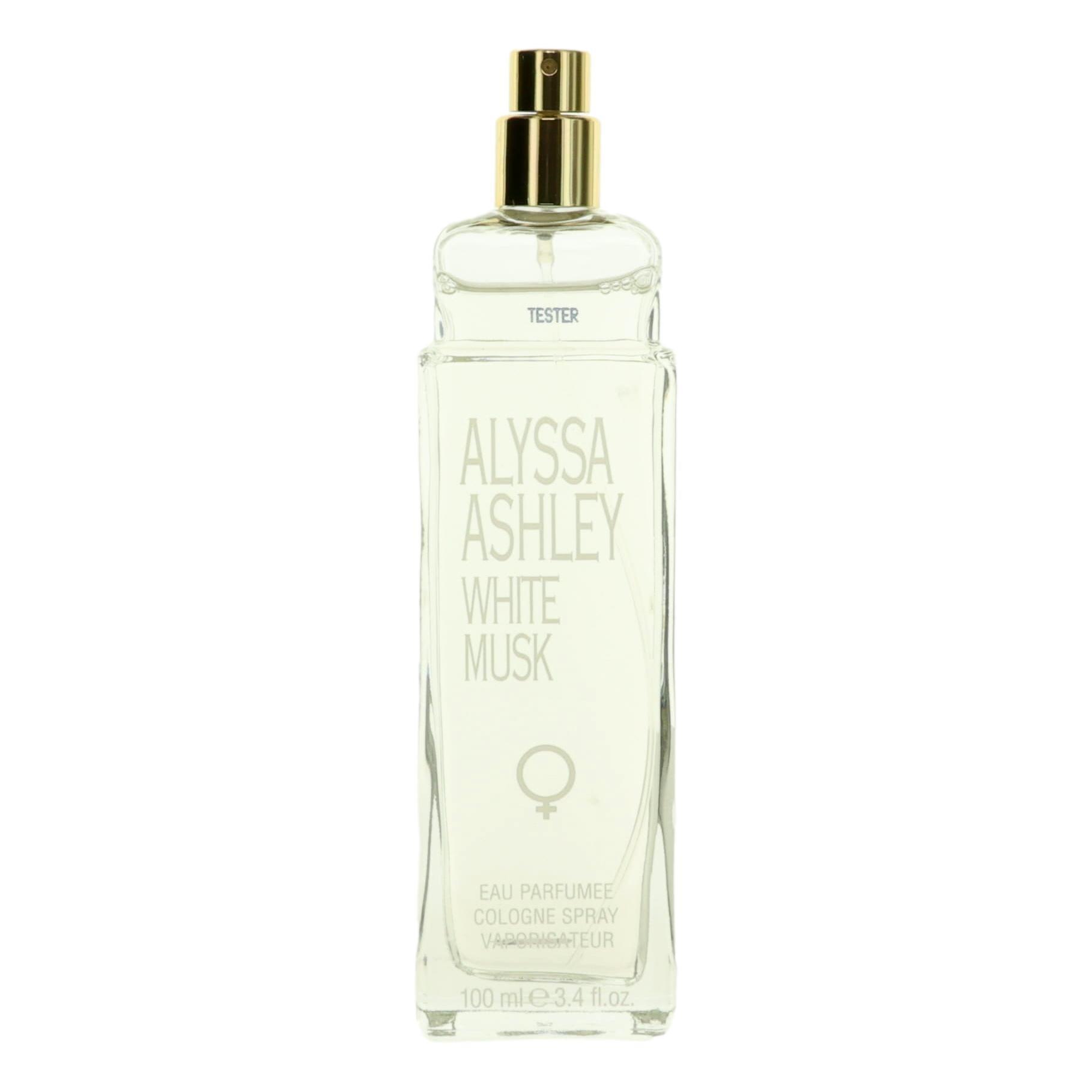 White Musk by Alyssa Ashley, 3.4 oz Eau de Toilette Spray for Women TESTER image