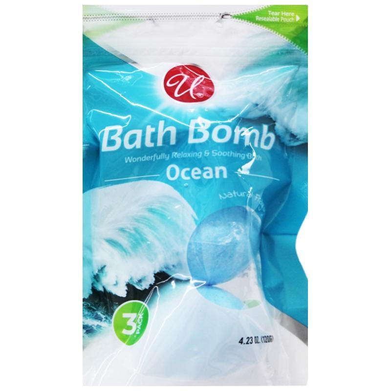 55595_3PK BATH BOMB COLOR FOR OCEAN-36 image