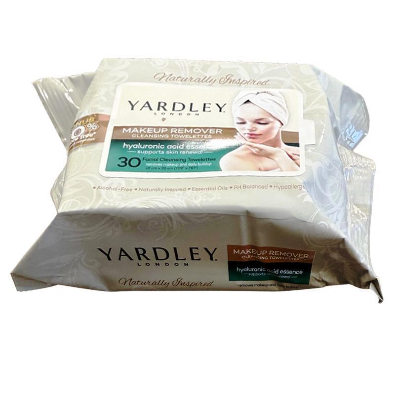 67473_30ct YARDLEY FACIAL WIPES HYALURONIC ACID ESSENCE-12 image
