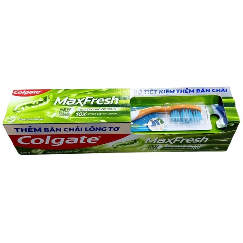 80276_7.9OZ (225G) + BRUSH  COLGATE TP MAXFRESH PEPPERMINT-36 image