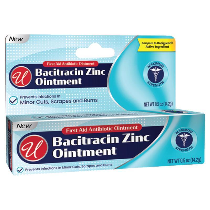 82697_0.5OZ FIRST AID ANTI-BIOTIC OINTMENT WITH BACITRACIN ZINC-24 image