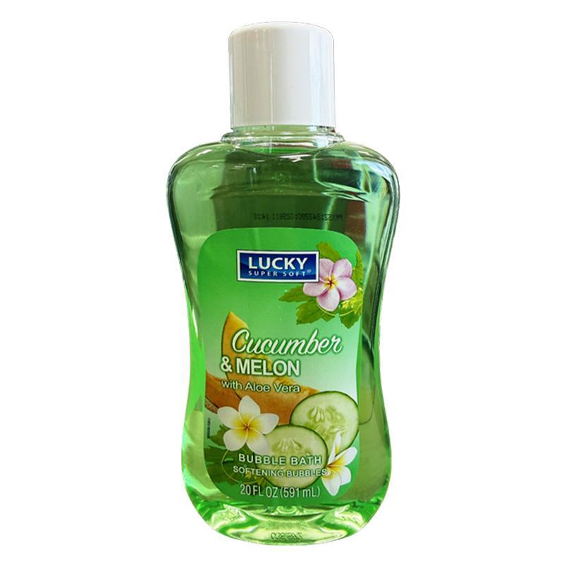 8353-12_20OZ LUCKY BUBBLE BATH CUCUMBER& ALOE-12 image