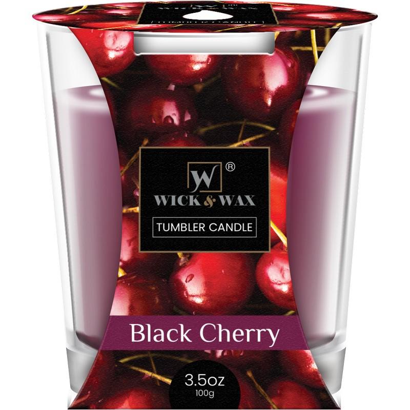 96035_3.5oz TUMBLER CANDLE BLACK CHERRY-12 image