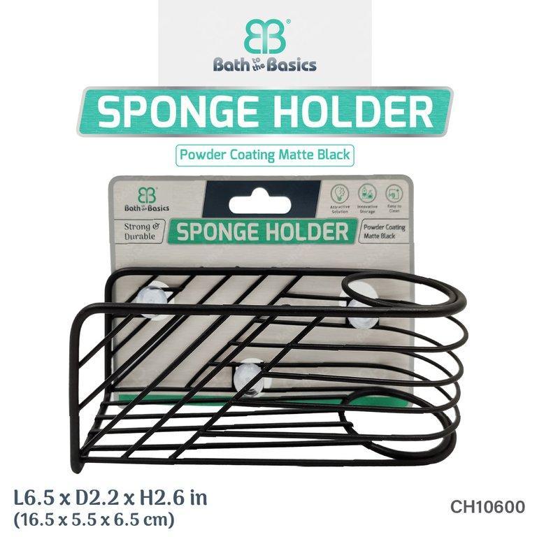 CH10600_SPONGE HOLDER - POWDER COATING MATTE BLACK-24 image