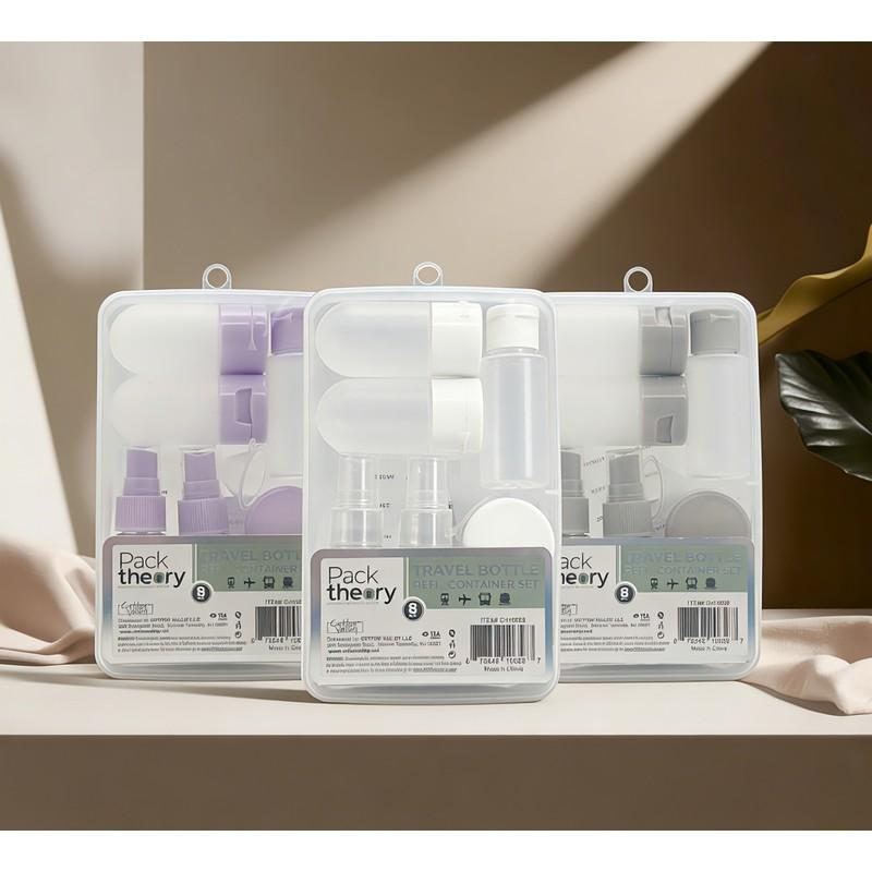 CH10658_8 PCS TRAVEL BOTTLE REFIL CONTAINER SET - 36 image