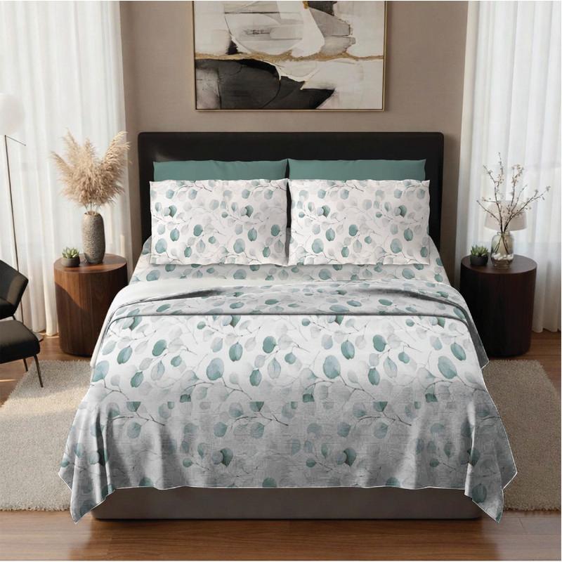 CH82821_6PCS TWIN PRINTED BED SHEET SET  (DISP 90)- 12 image