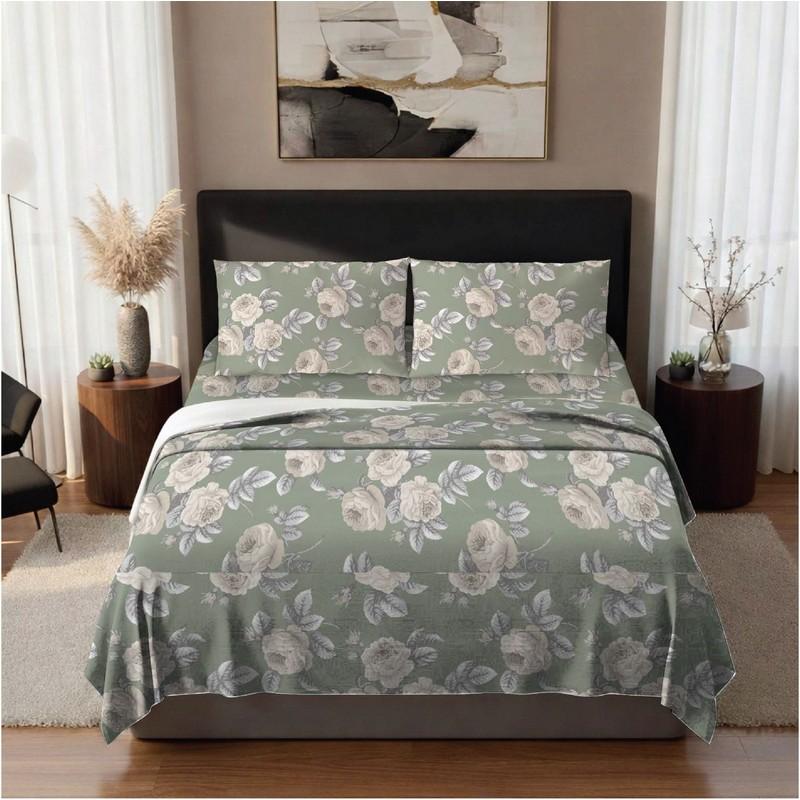 CH82829_4PCS TWIN PRINTED BED SHEET SET (DISP 70)- 12 image
